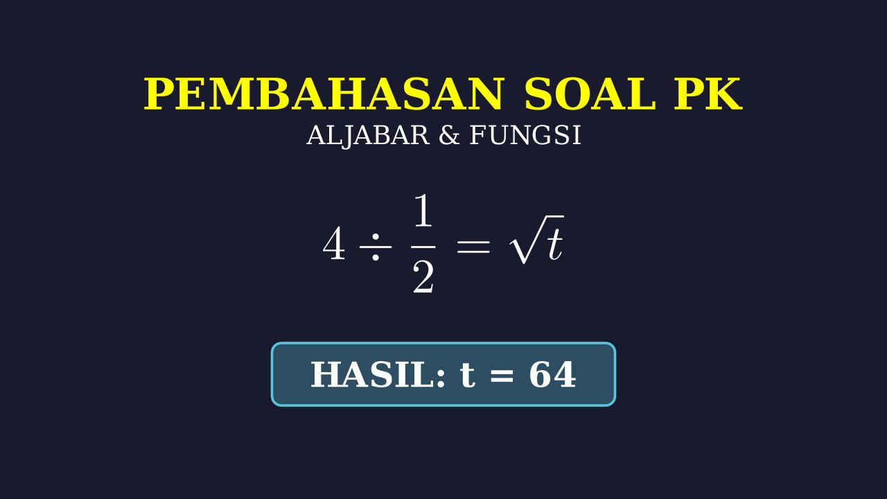 Menyelesaikan Persamaan Akar
