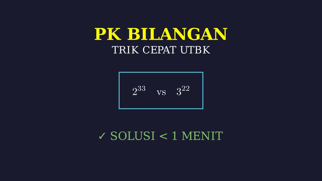 Trik Cepat Pengetahuan Kuantitatif