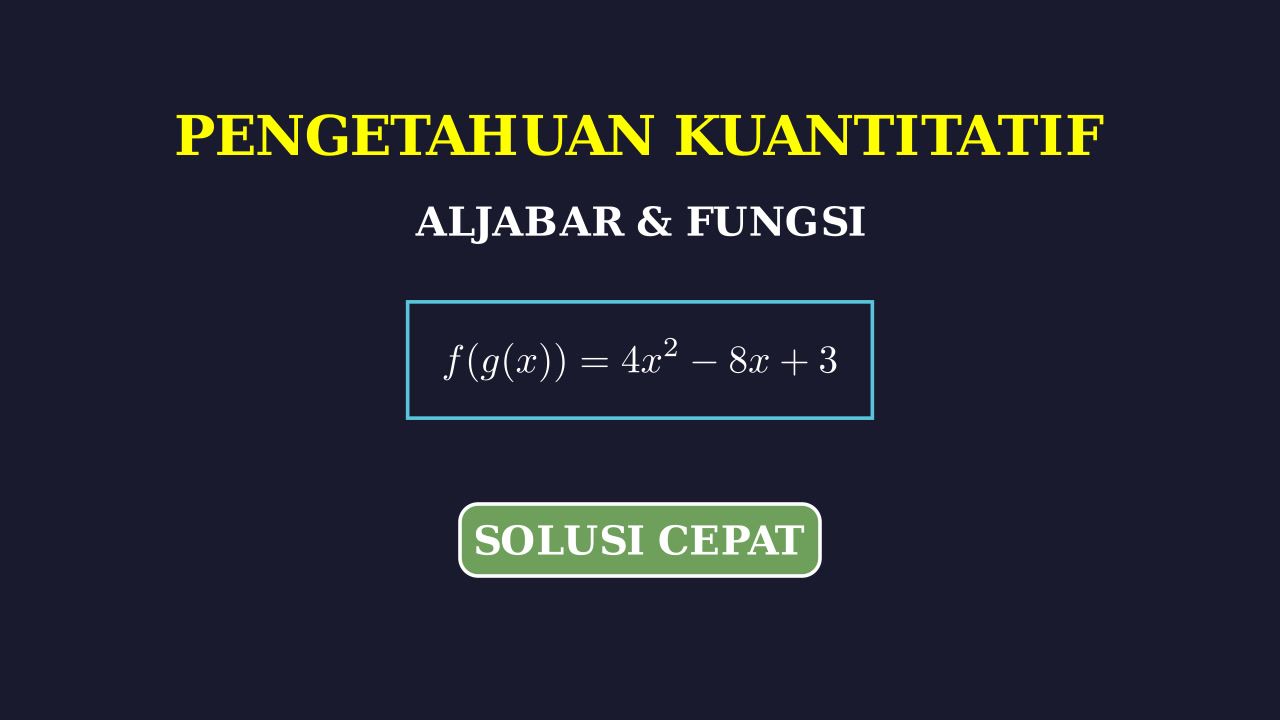 Penyelesaian Soal Matematika