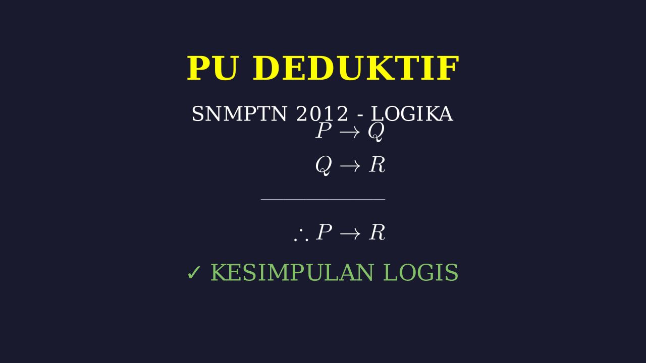 Silogisme: Penarikan Kesimpulan Logika TPA