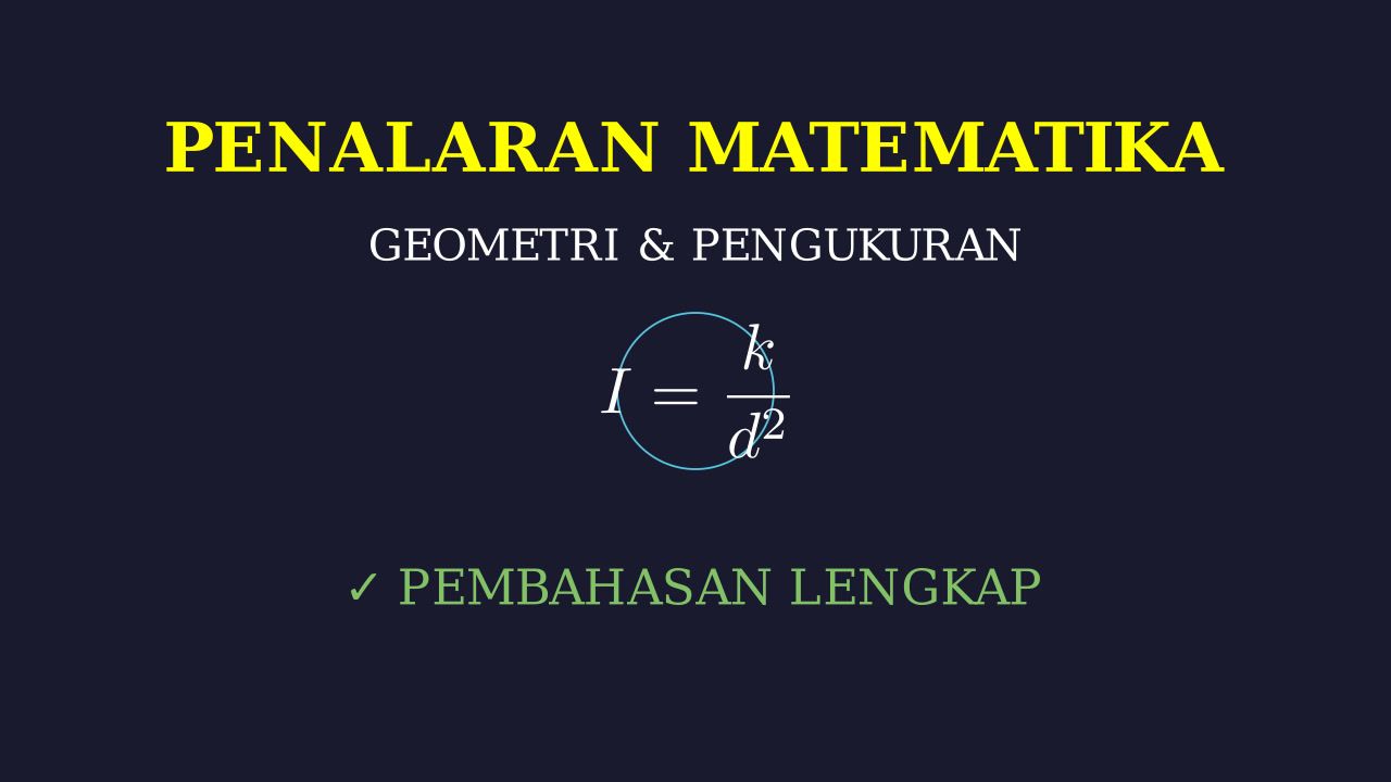 Intensitas Lampu pada Titik Tertentu