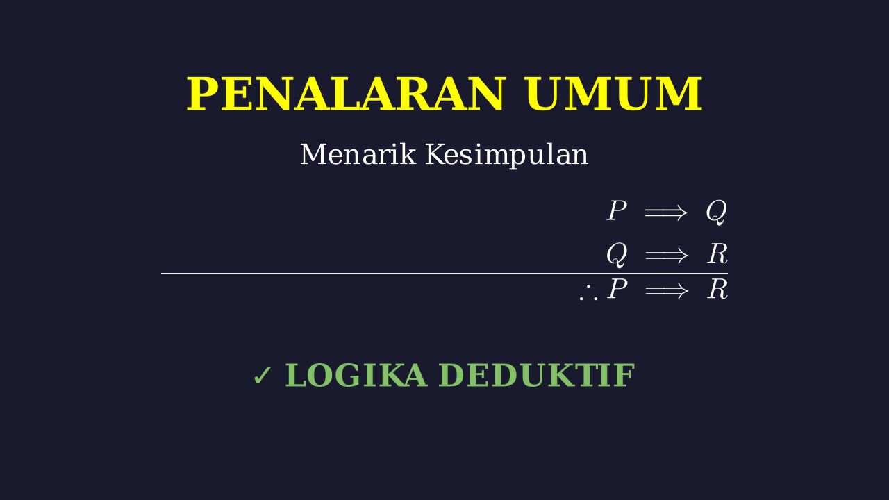 Menarik Kesimpulan