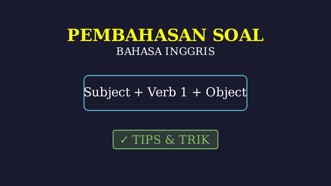 Pembahasan Soal Ba