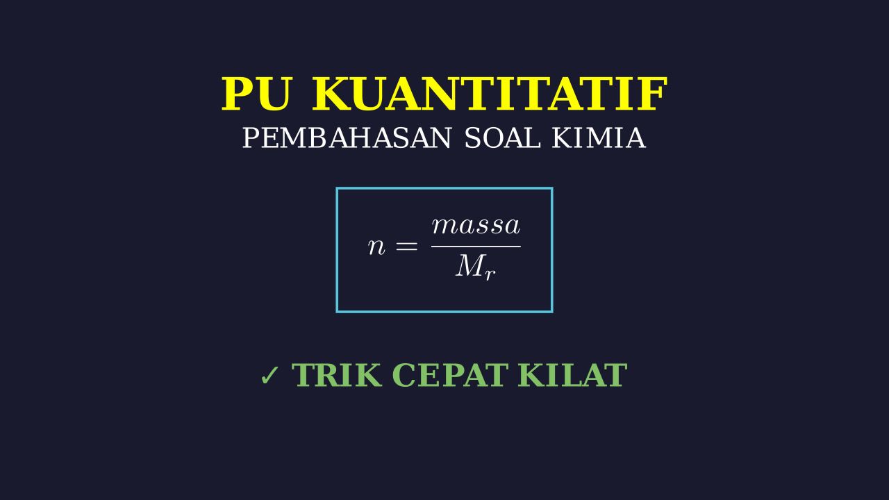 Tutorial Membuat Video Pembahasan Soal Kimia