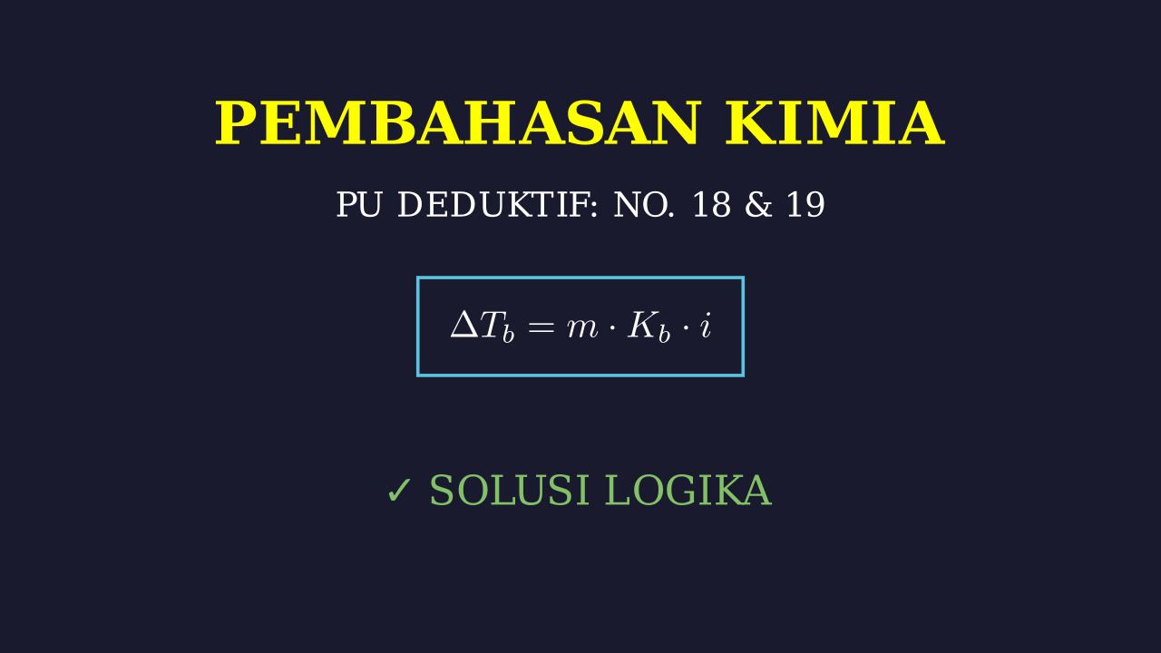 Pembahasan Soal: Sifat Kimia