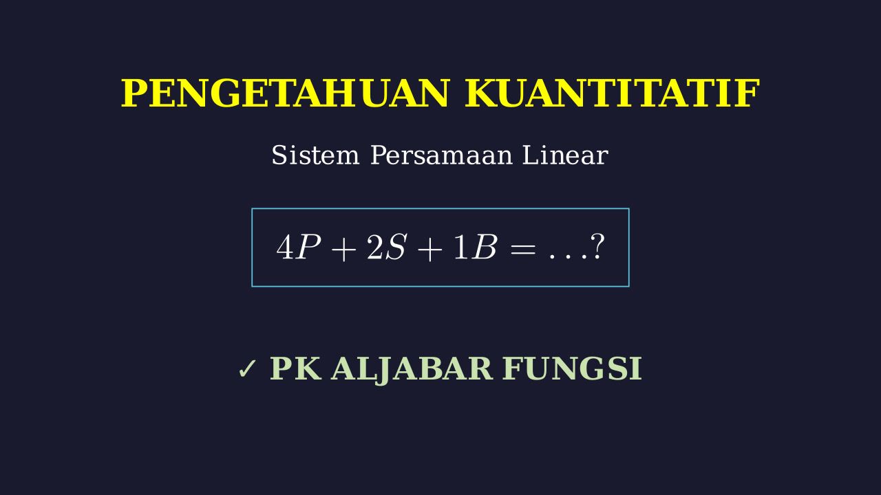 Menghitung Total Belanja Alat Tulis