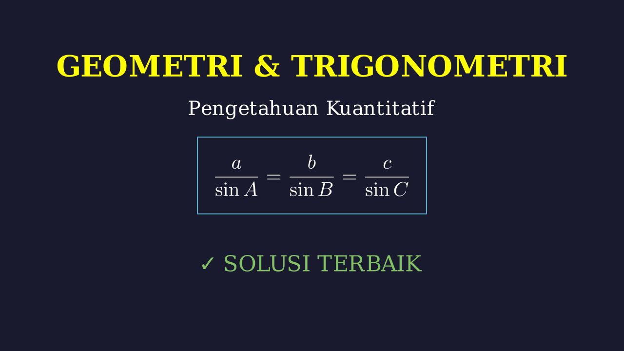 Geometri dan Trigonometri