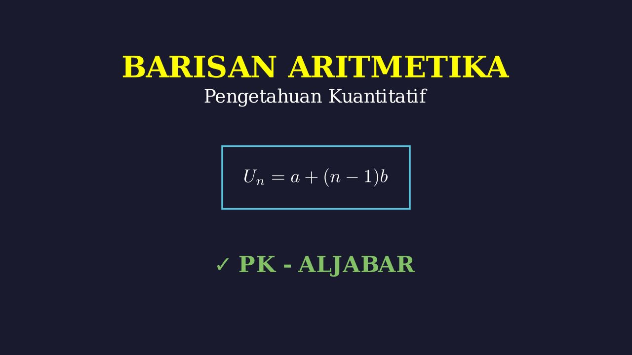 Arithmetic Sequences: Number Patterns