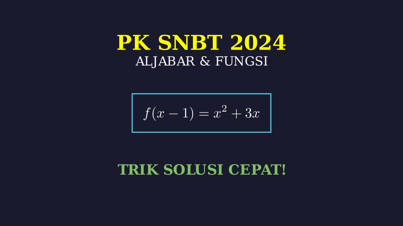 Latihan Soal Pengetahuan Kuantitatif