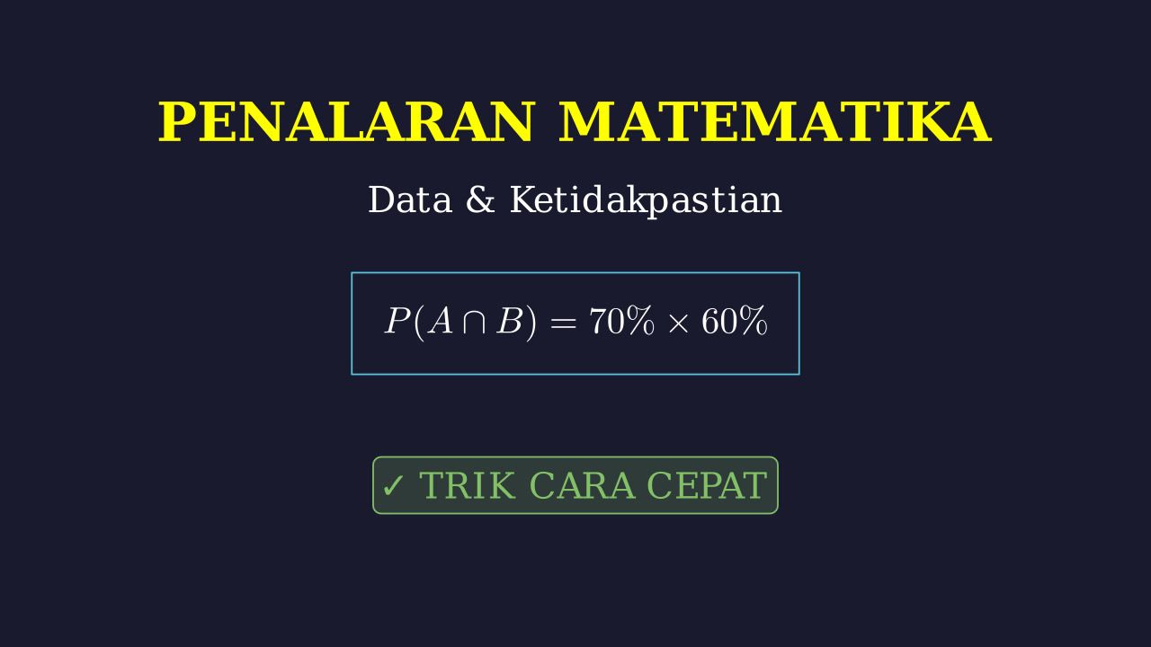 Soal Cerita: Persentase & Probabilitas