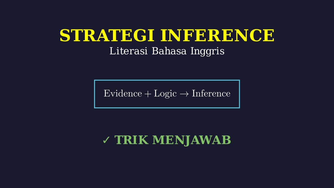 Mastering Inference Questions