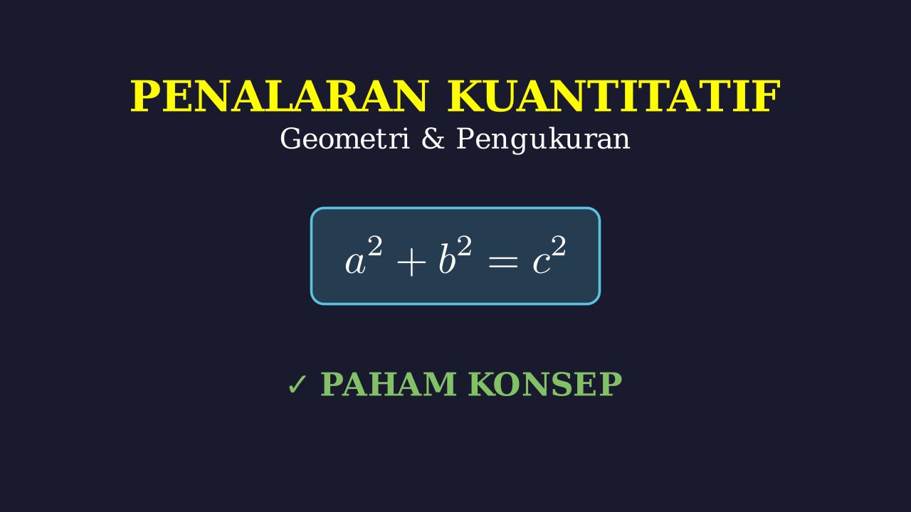 Geometri Dasar: Penalaran Kuantitatif