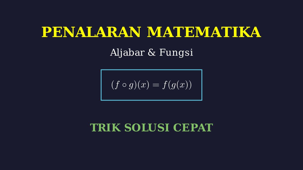 Penyelesaian Soal Lengkap