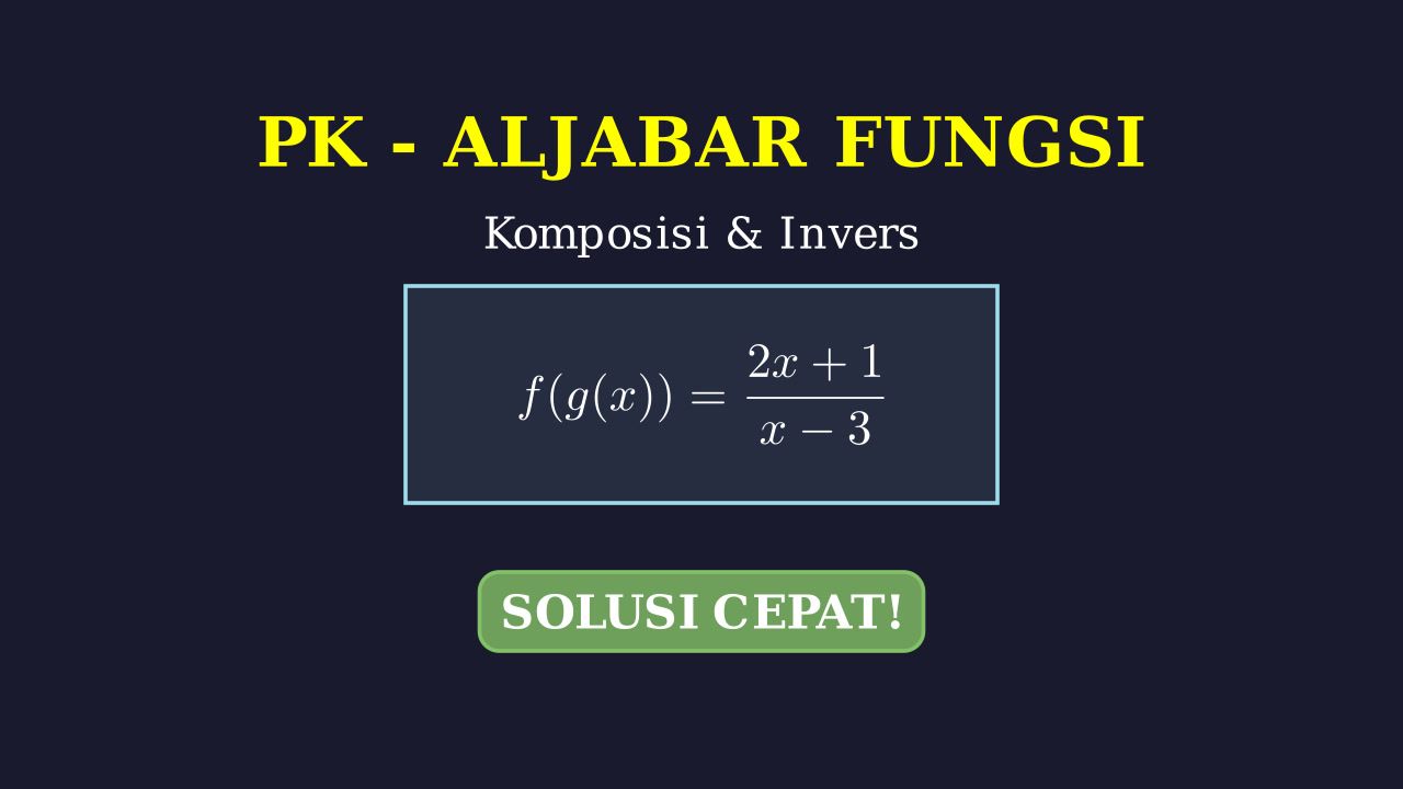 Cara Menyelesaikan Soal