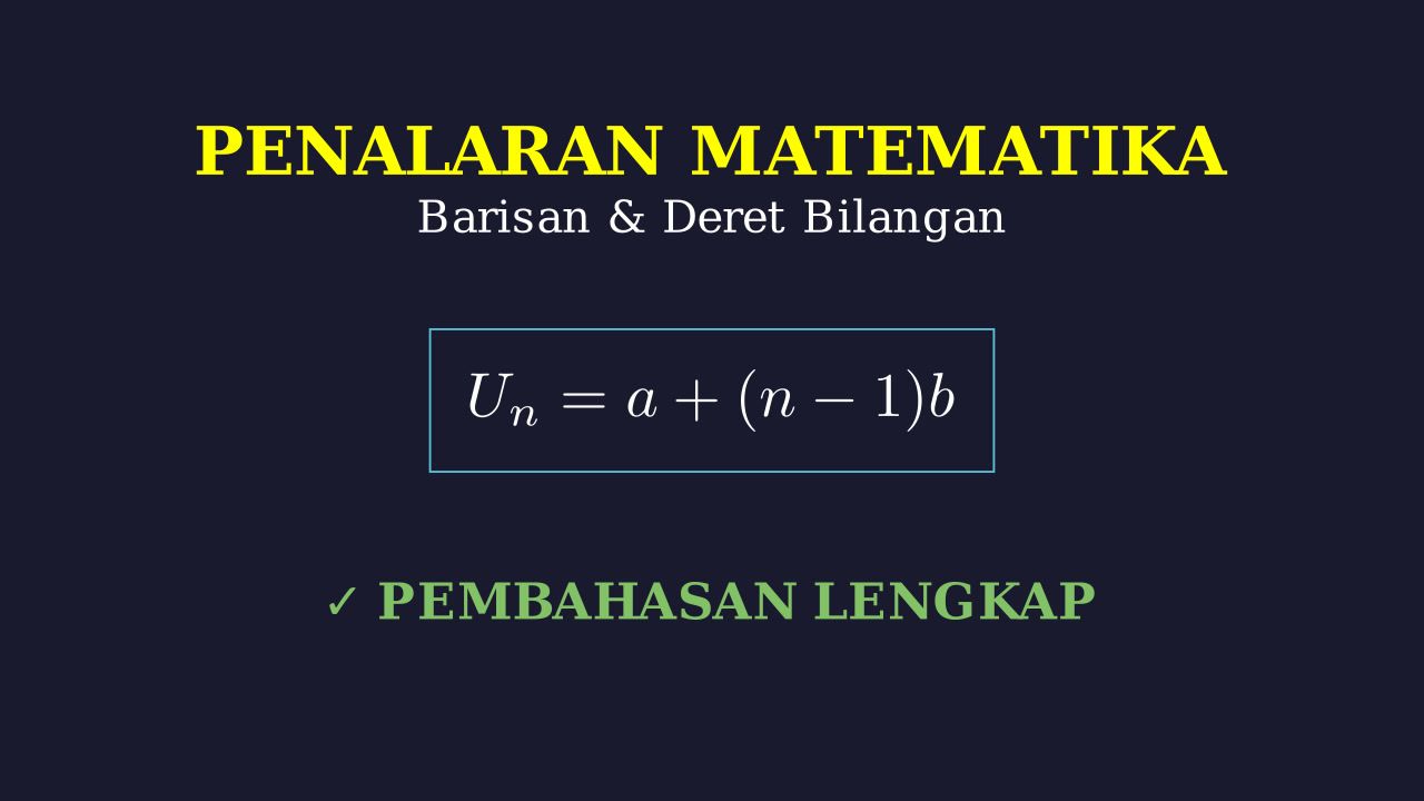 Pola Bilangan: Penyewaan Alat Pesta