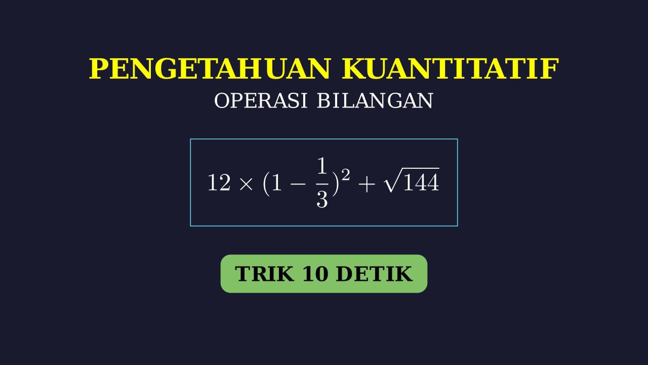 Operasi Hitung Bilangan