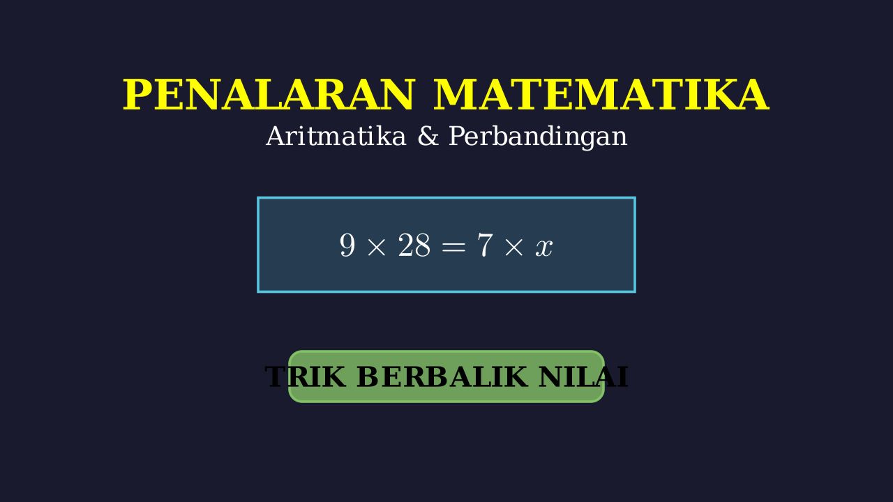 Persediaan Pakan Sapi: Perbandingan Berbalik Nilai