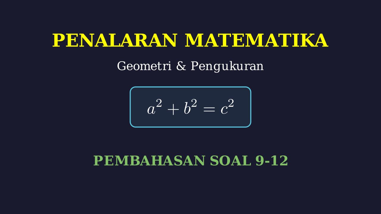 Solusi Lengkap Soal 9-12