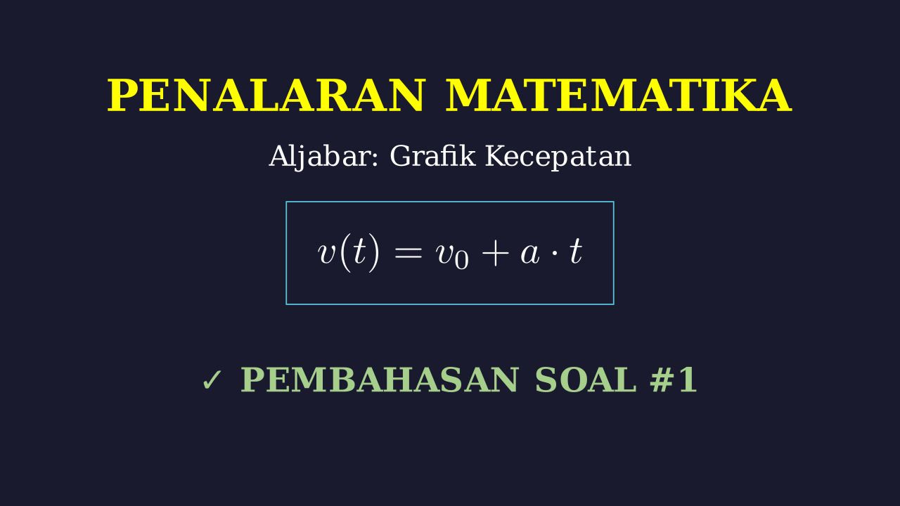 Analisis Grafik Kecepatan Terhadap Waktu