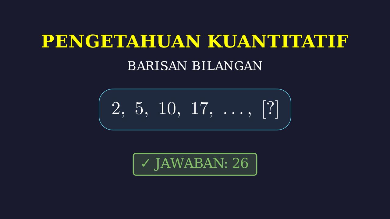 Barisan Bilangan
