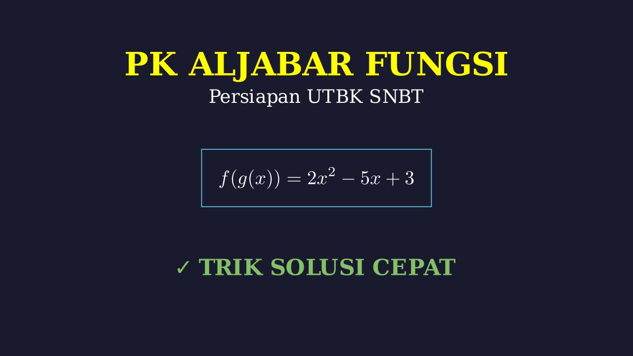 Tutorial Penyelesaian Soal
