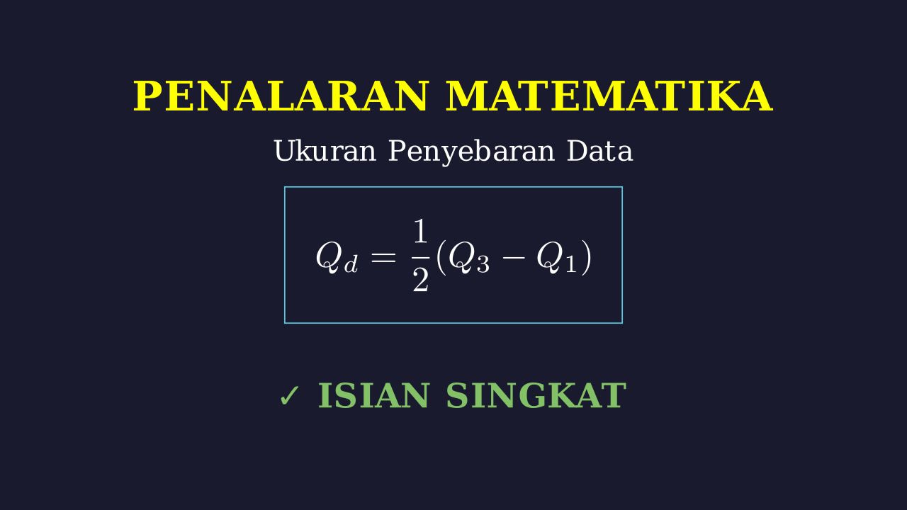 Ukuran Penyebaran Data: Jangkauan & Kuartil
