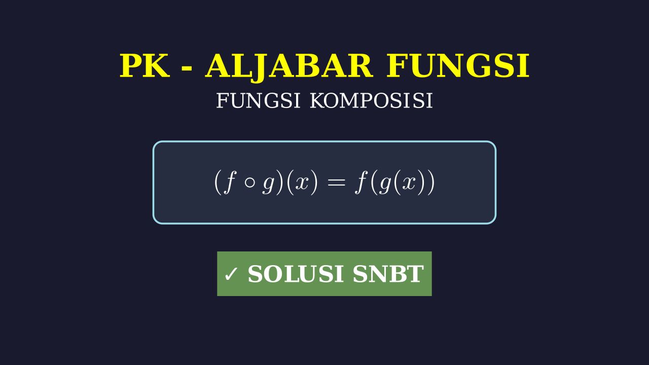 Fungsi Komposisi: Persiapan SNBT