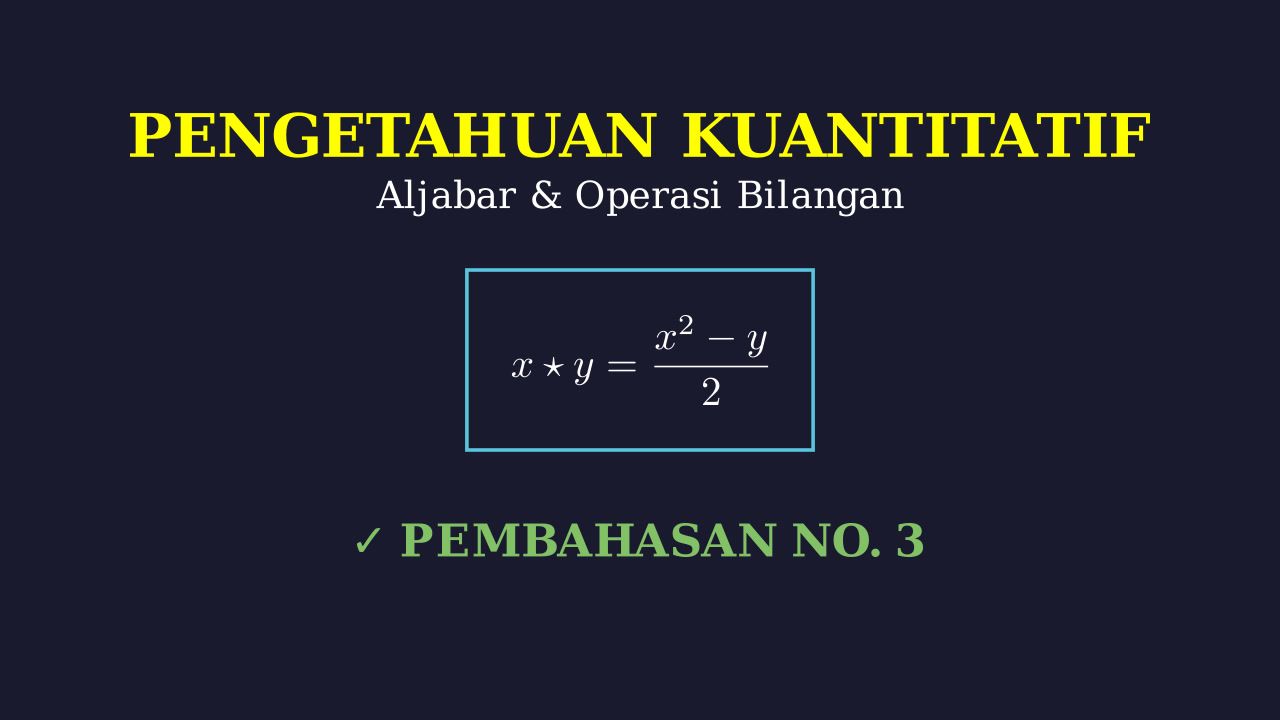 Penyelesaian Soal Operasi Bilangan