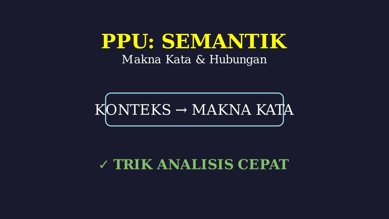 Semantik: Ilmu Makna