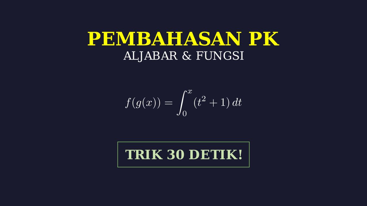 Pembahasan Soal Kalkulus: Nomor 15 & 16