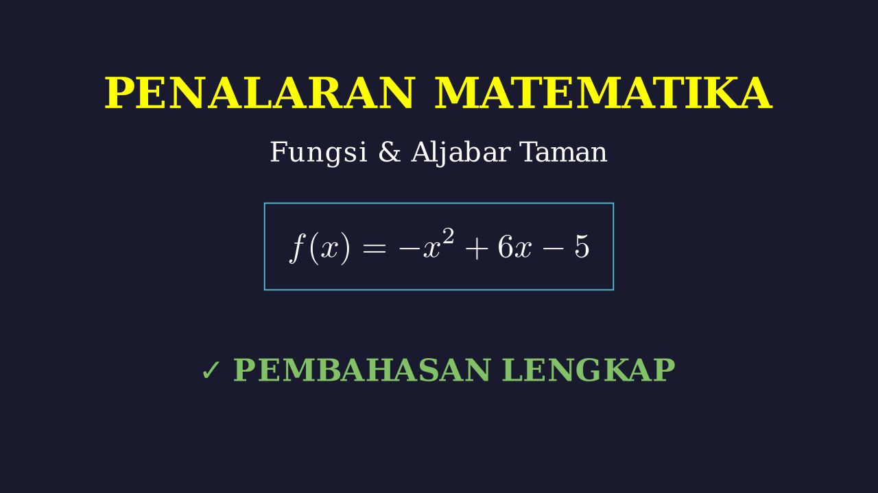 Geometri: Luas Taman Bermain