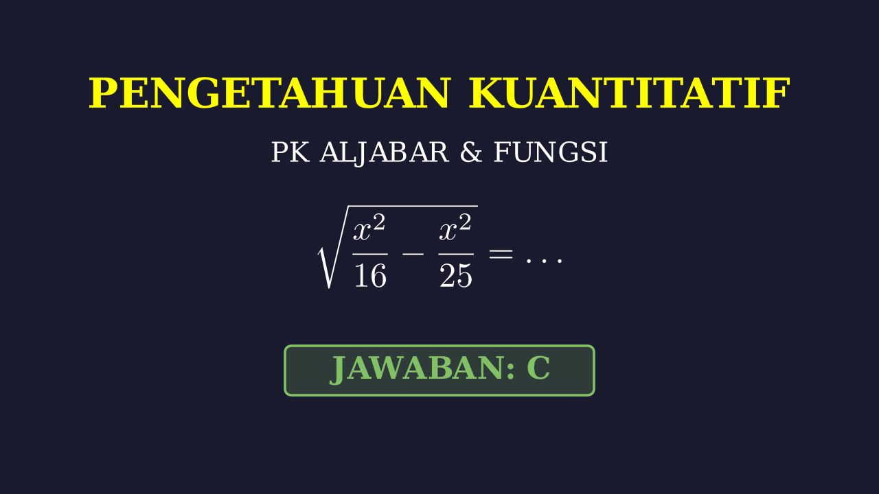Menyederhanakan Bentuk Akar