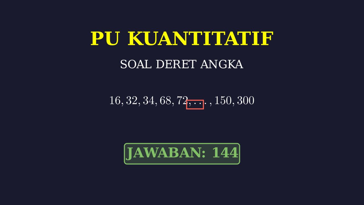 Trik Cepat: Menyelesaikan Deret Angka