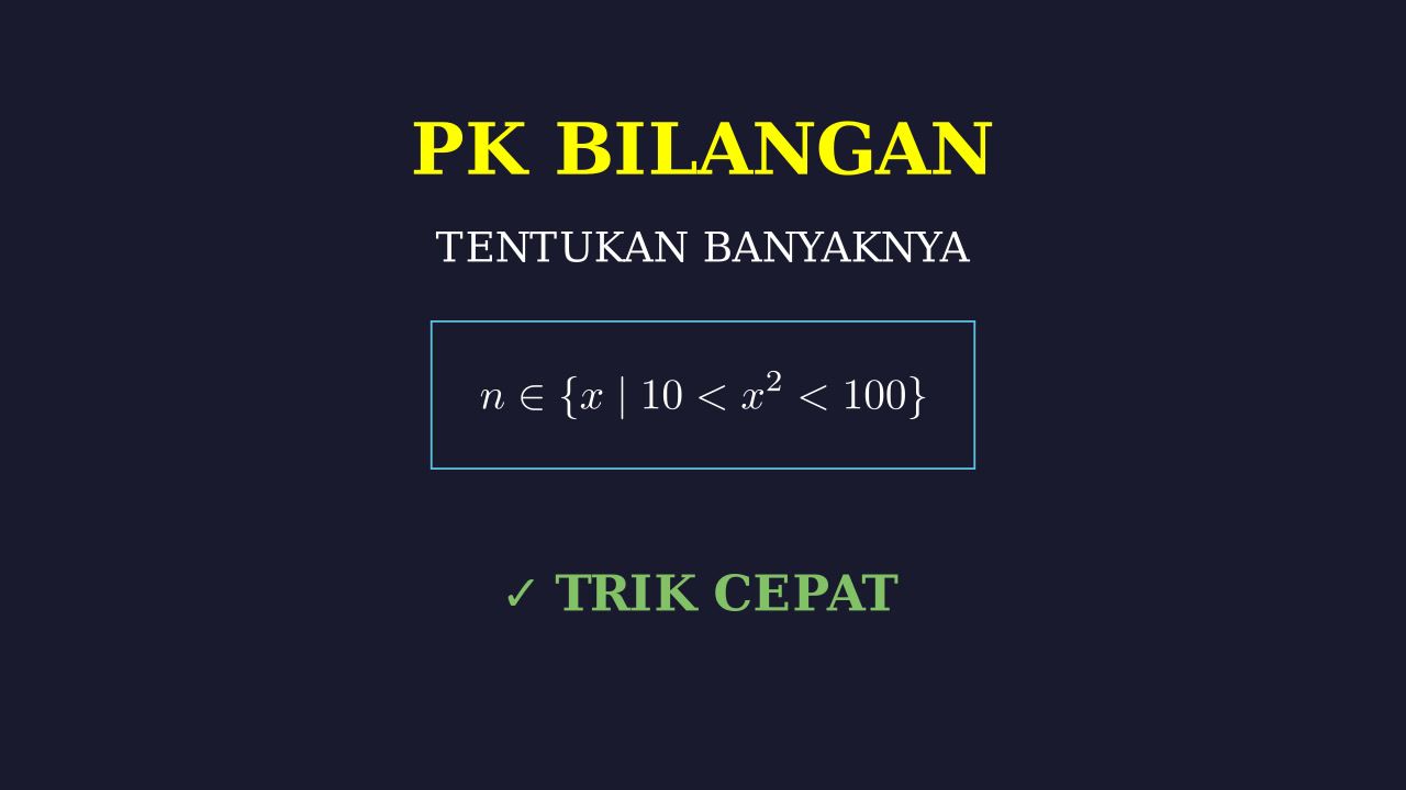 Menghitung Banyak Kemungkinan
