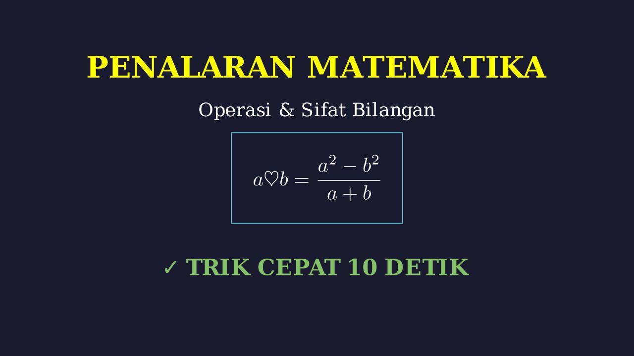 Panduan Penyelesaian Soal Langkah Demi Langkah