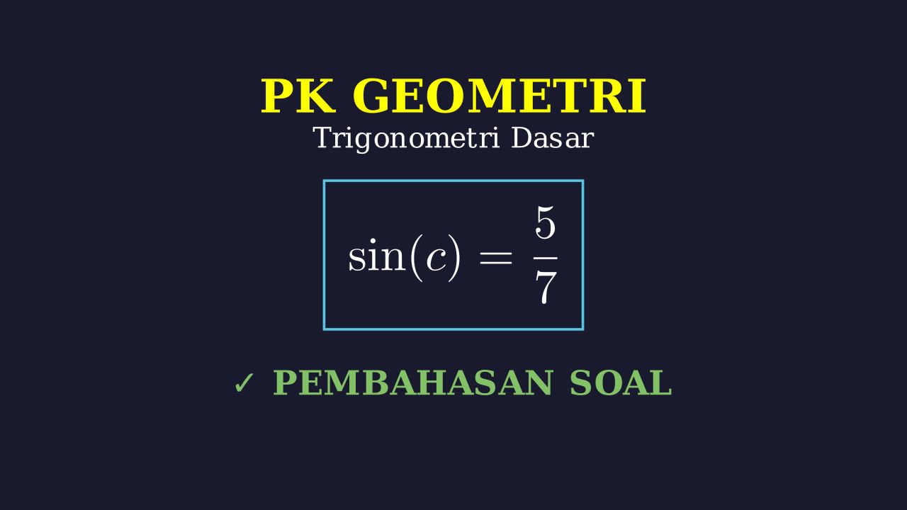 Nilai Perbandingan Trigonometri