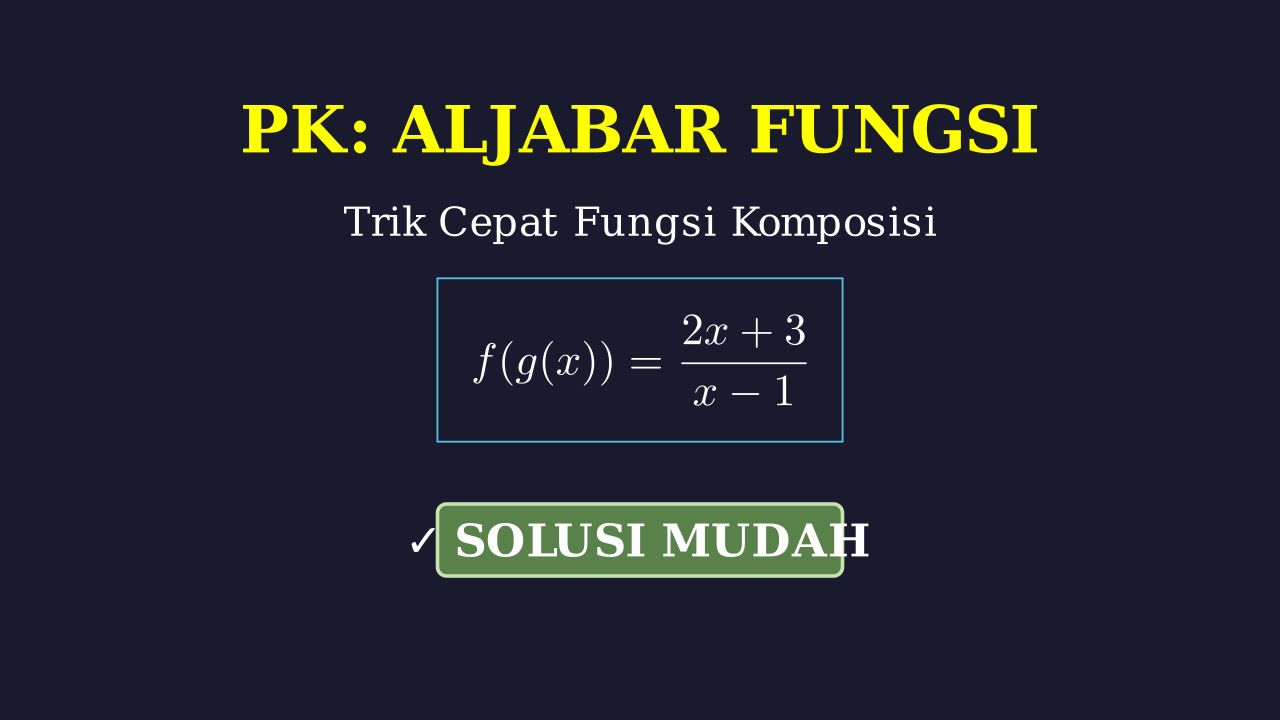 Solusi Soal Matematika SMA