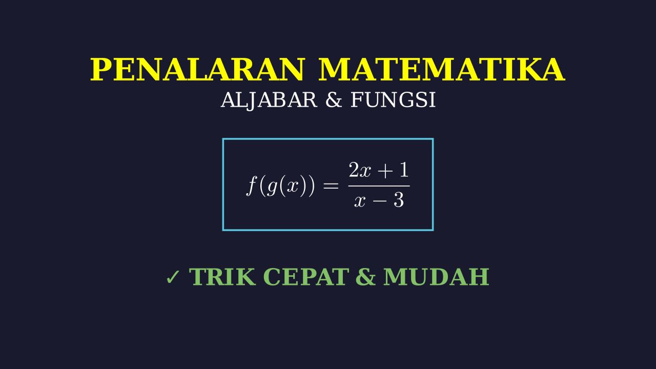 Belajar Matematika Jadi Mudah