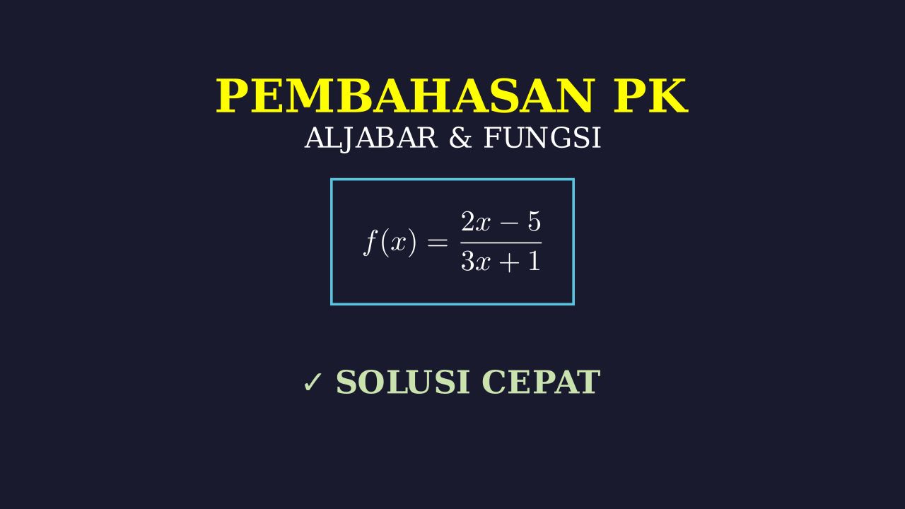 Pembahasan Soal Matematika