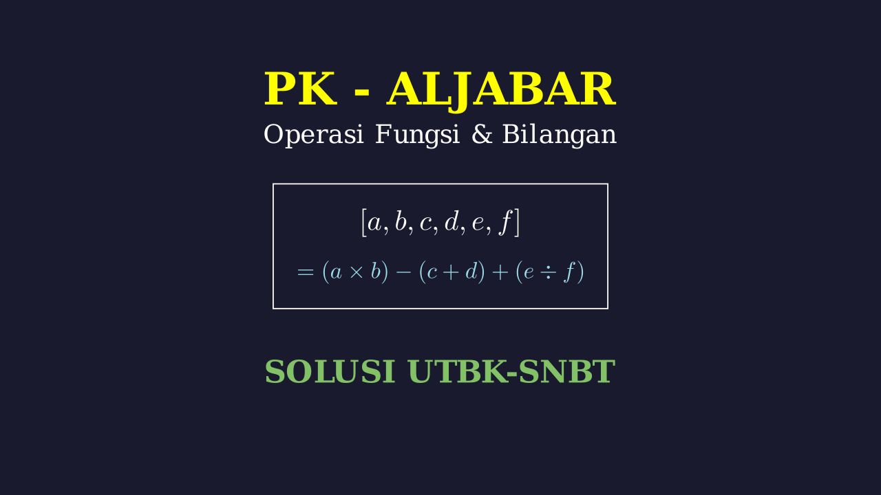 Operasi Bilangan Bulat