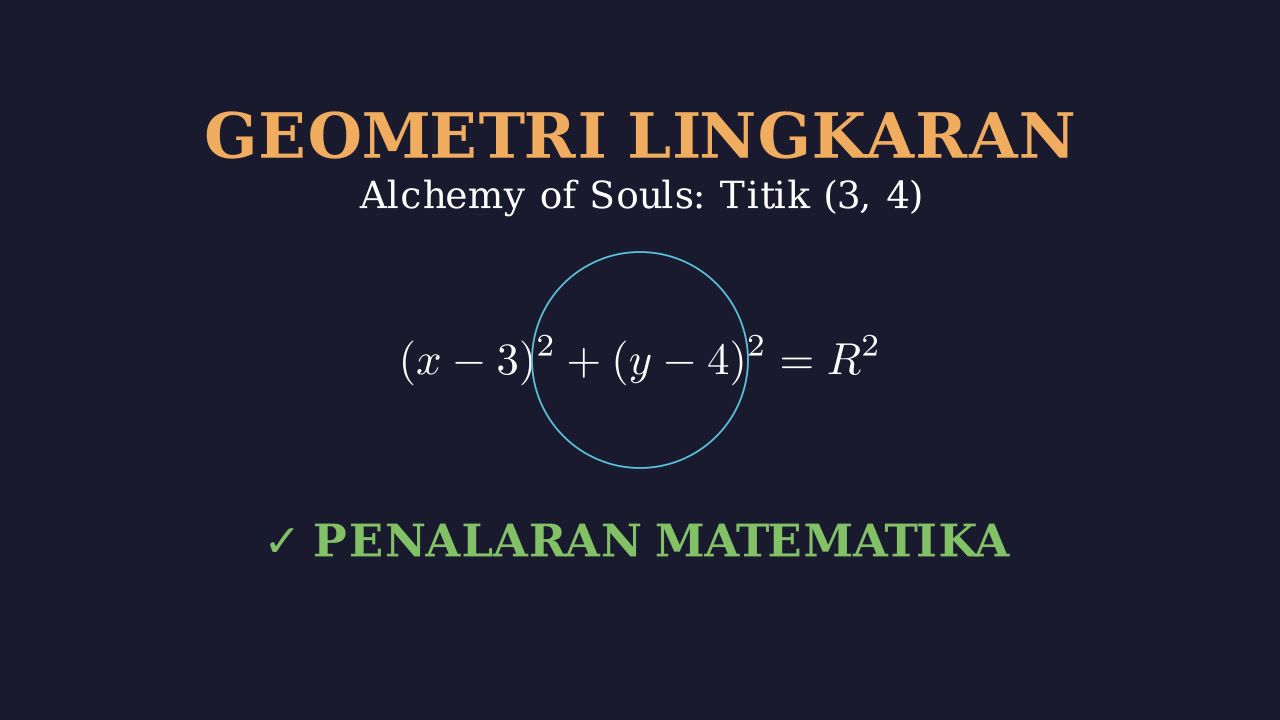 Persamaan Lingkaran Alchemy of Souls