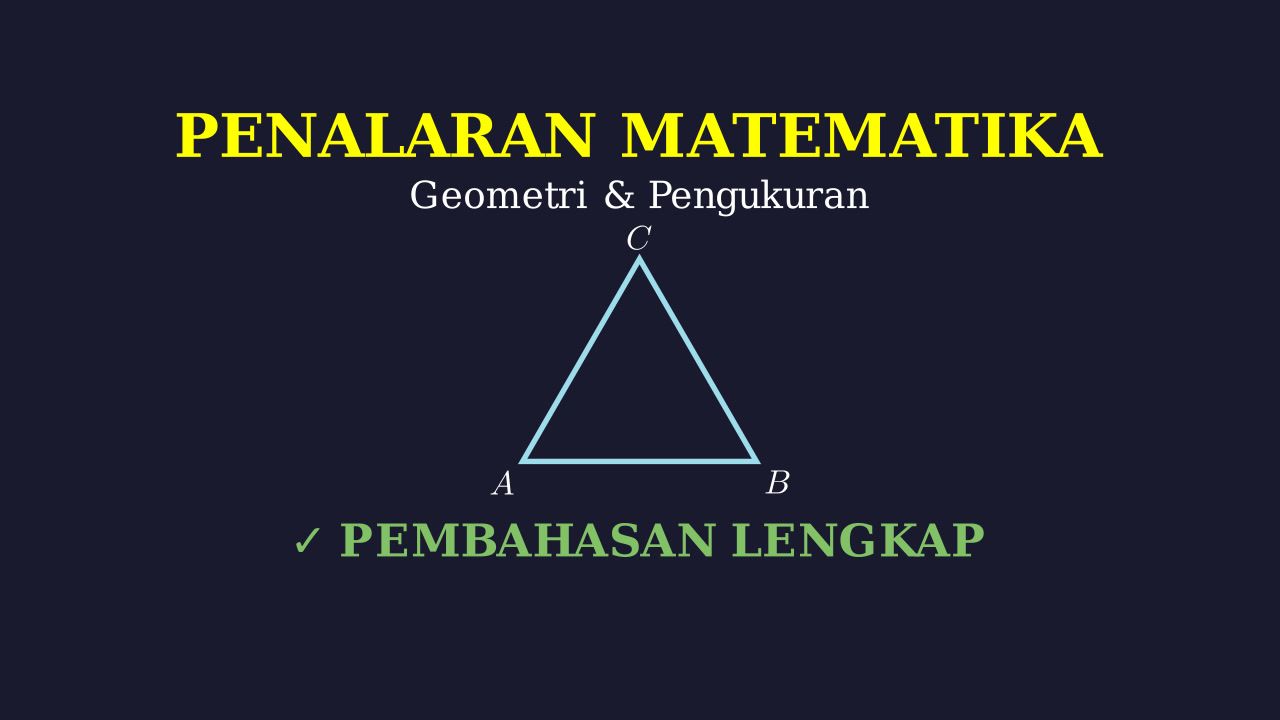 Geometri: Bayangan Meja Segitiga
