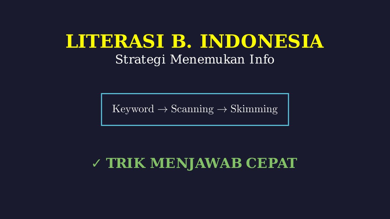 Strategi Menjawab Cepat: Prompt Video Edukasi