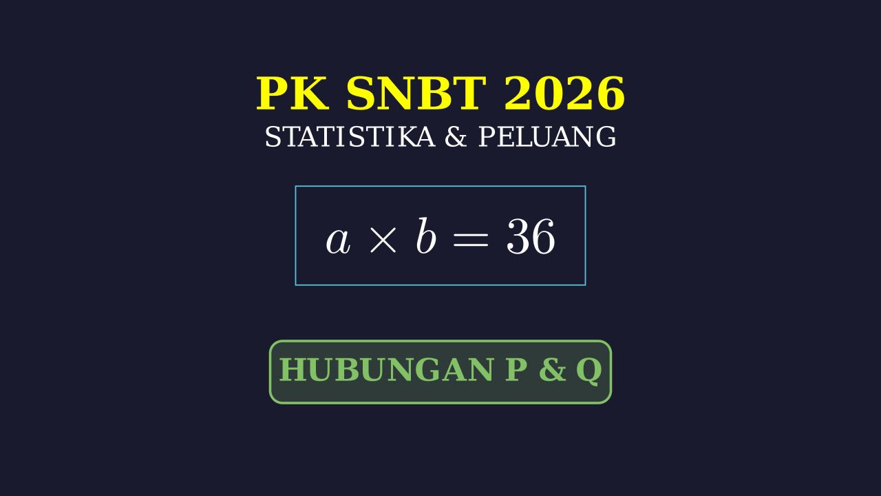 PK SNBT: Perbandingan Kuantitas P dan Q