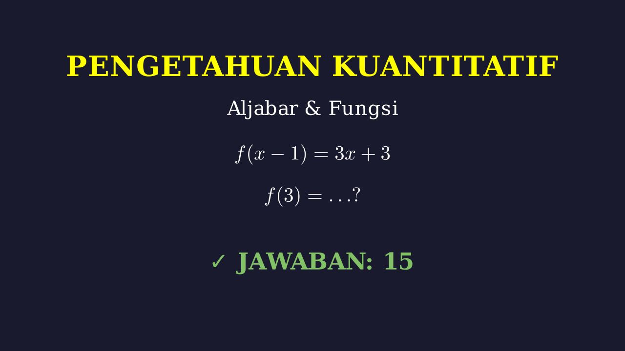 Logika Matematika: Penjelasan Hasil 15