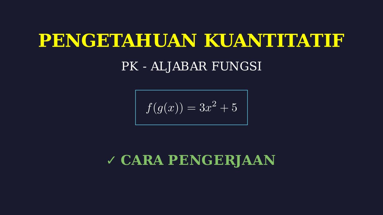 Panduan Langkah Pengerjaan
