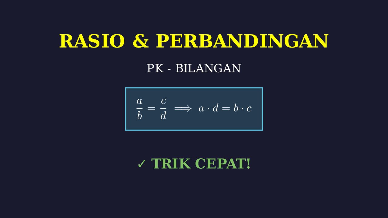 Rasio dan Perbandingan