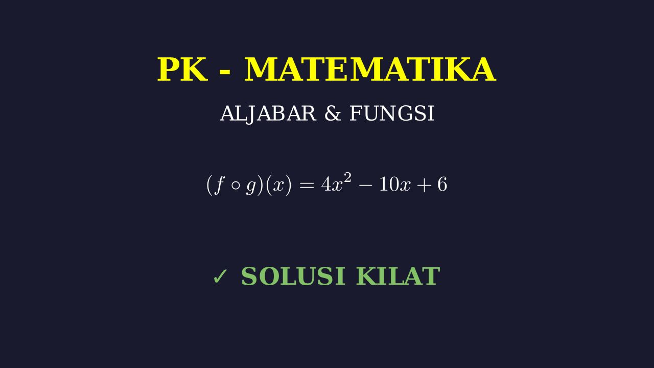 Solusi Mudah Soal Matematika