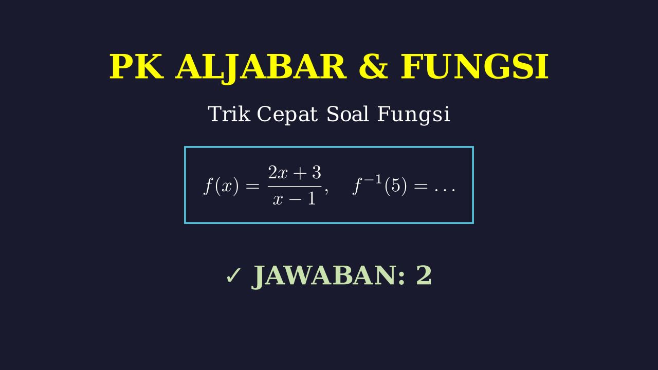 Menyelesaikan Soal Matematika