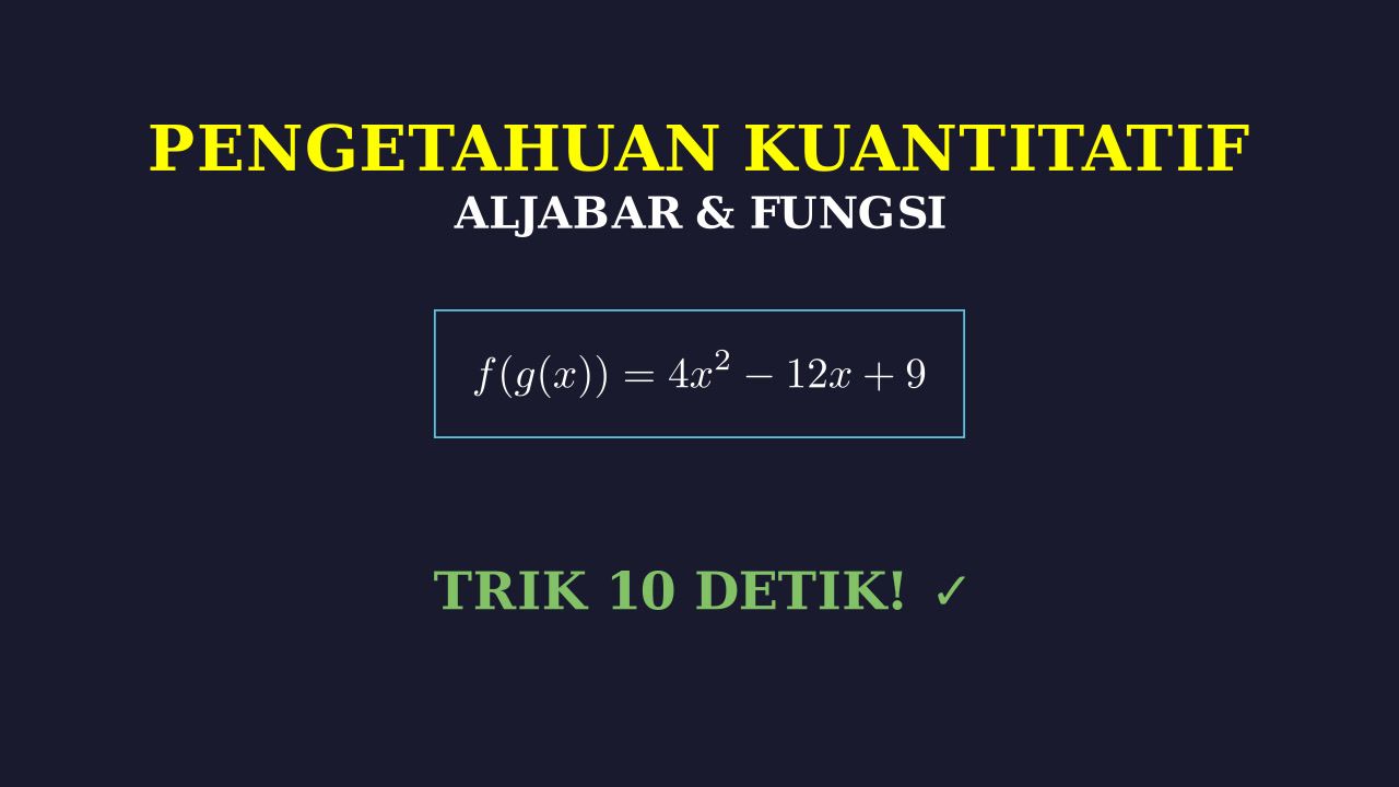 Ekstraksi Soal Pengetahuan Kuantitatif